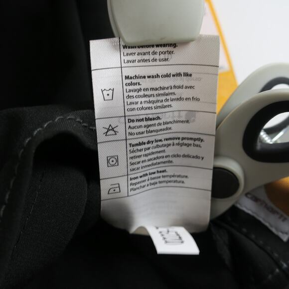 Carhartt Force Women’s Scrub Top Small Black Modern Fit V-Neck Stretch Rugged - Picture 10 of 13